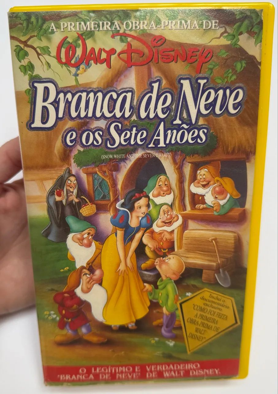 VHS - Branca de Neve e os 7 an0es