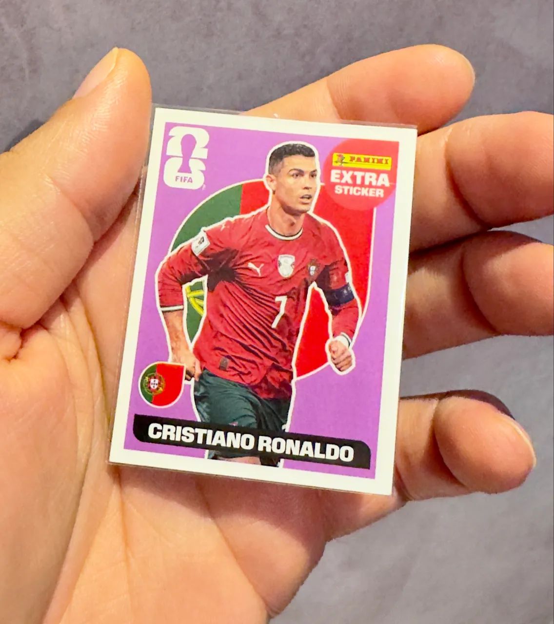 Figurinhas Legends Copa 2026 - Cristiano Ronaldo 