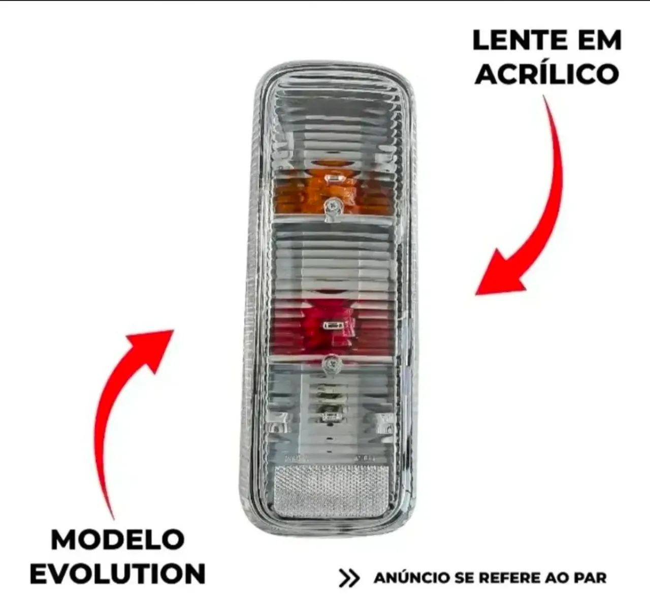 LANTERNA INOVOX RCD EVOLUTION KOMBI COR RUBI E INCOLOR - Foto 3