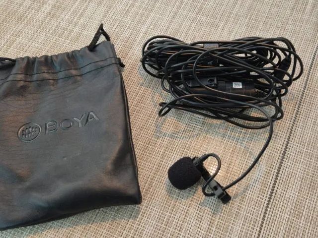 Microfone de Lapela Boya BYM1