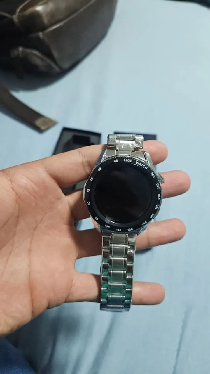 Relogio digital impermeavel com bluetooth - Foto 3