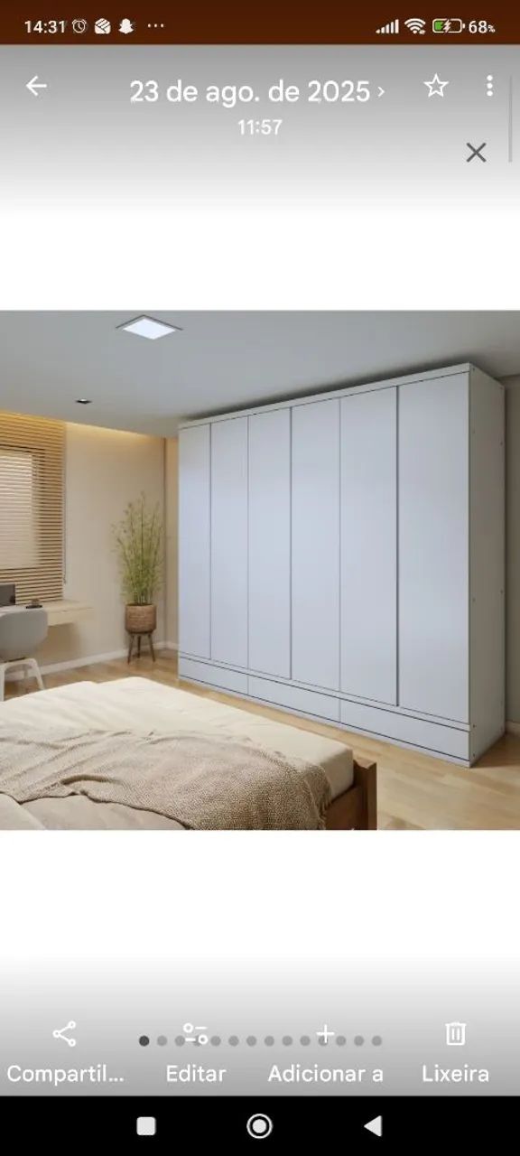 Guarda roupa 2,73larx 2,40al