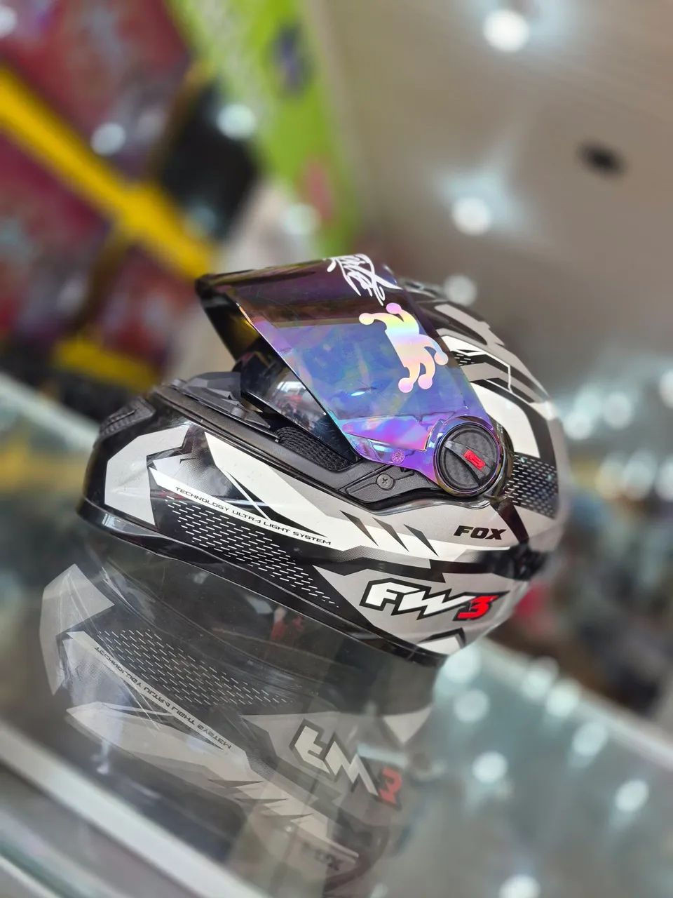 FaB GEM pack3 9個 Capacete FW3 FOX GT tamanho 58 - Acampamento - Anajatuba