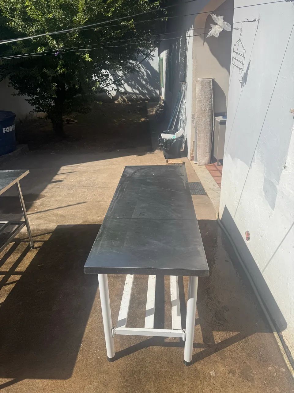 Mesa de Inox 1,6m x 0.6m - Foto 2