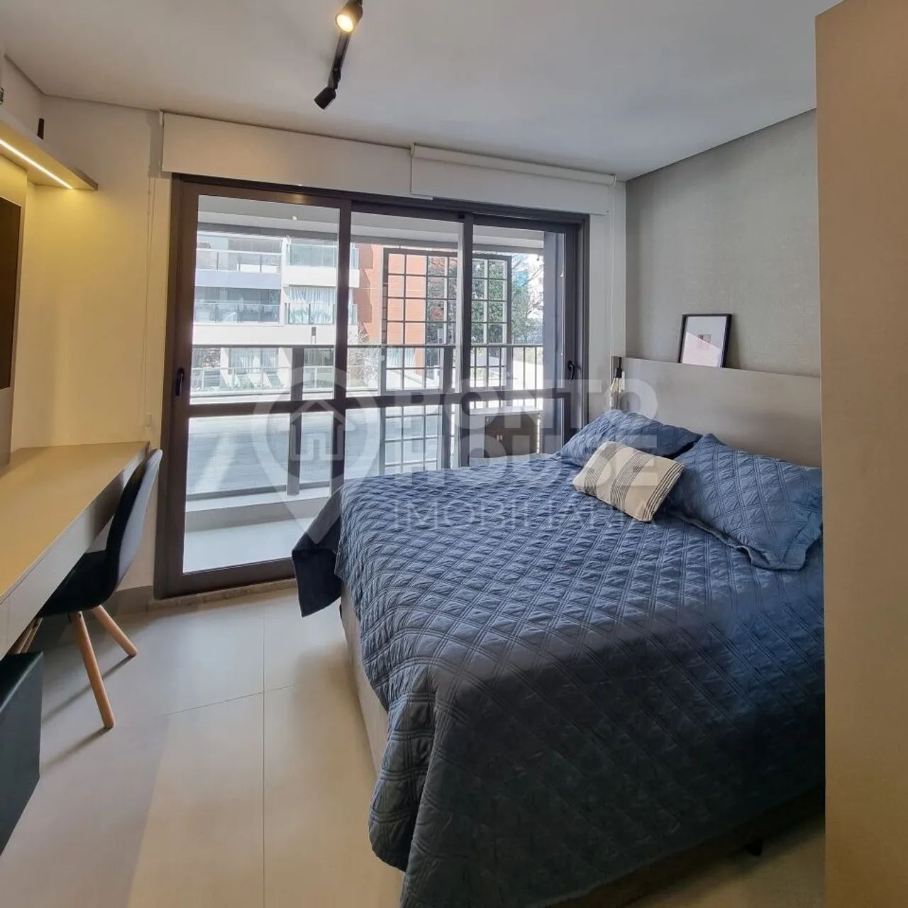 Studio Campo Belo - Decorado e Equipado, Dormitório e Varanda Gourmet - Foto 5