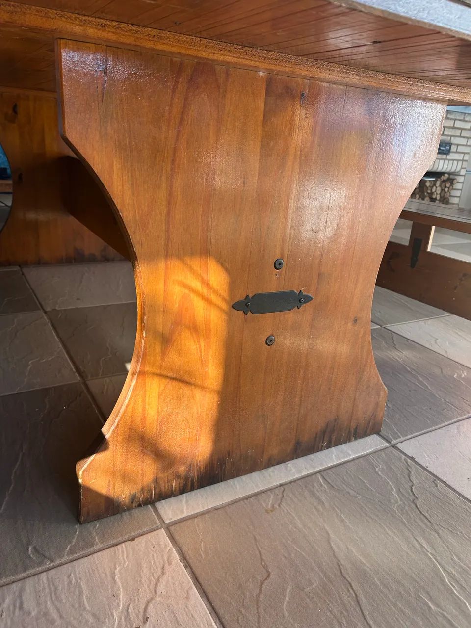 Mesa e bancos  - Foto 4
