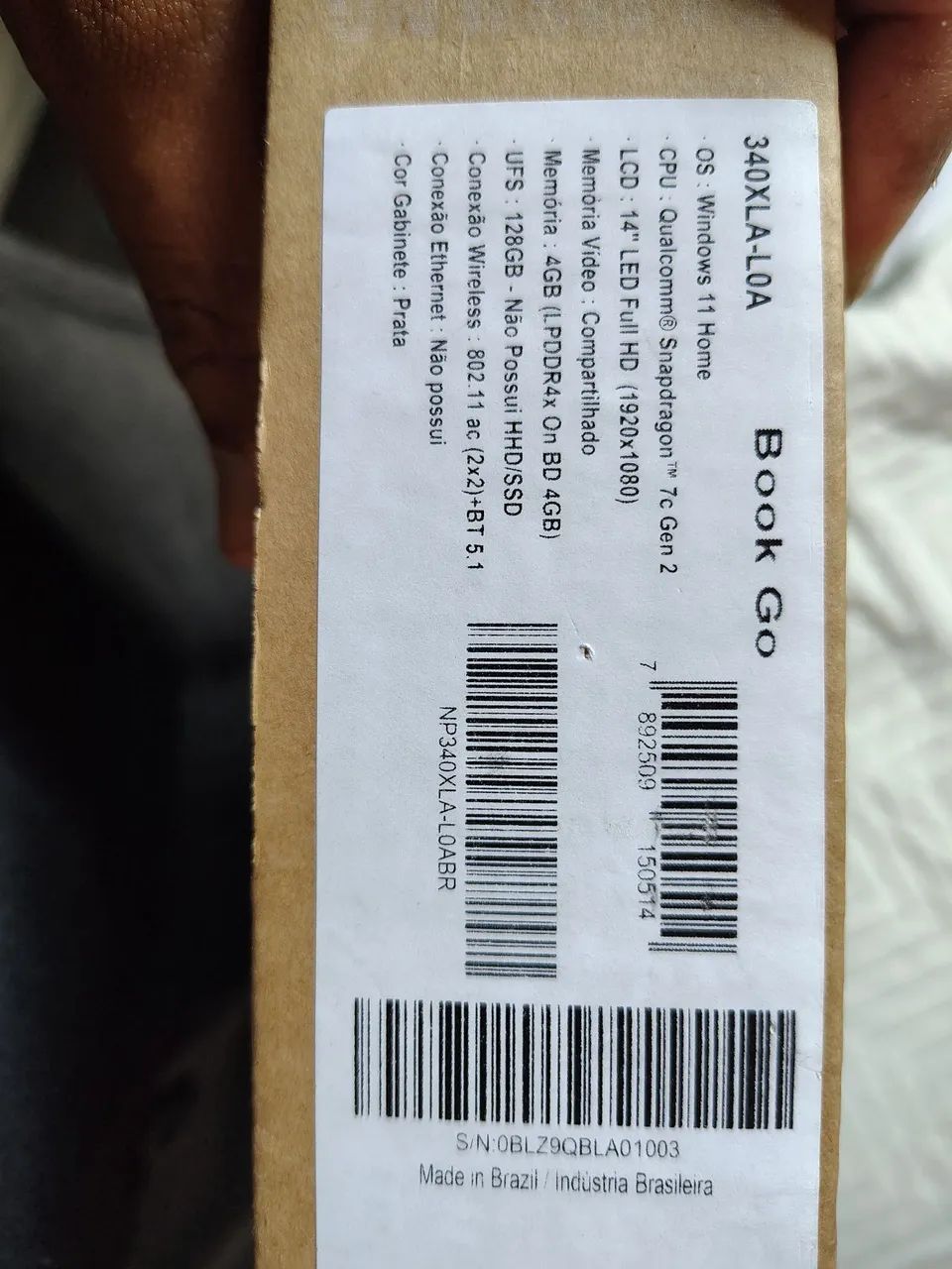 Notebook Samsung Galaxy book na caixa  - Foto 2