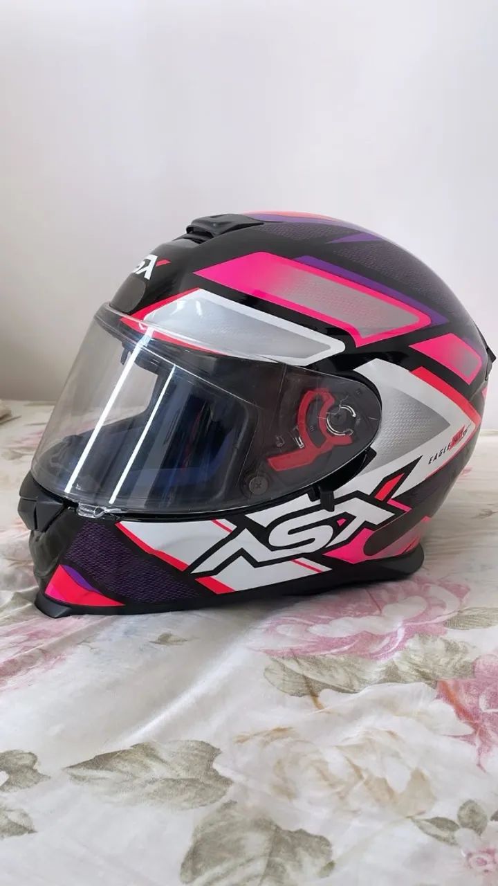 Capacete ASX feminino 53/54 - Foto 2