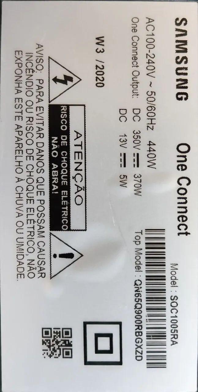 Peças Smart Tv De 65  Samsung Series Q Qn65q900  Qled 8k - Foto 6