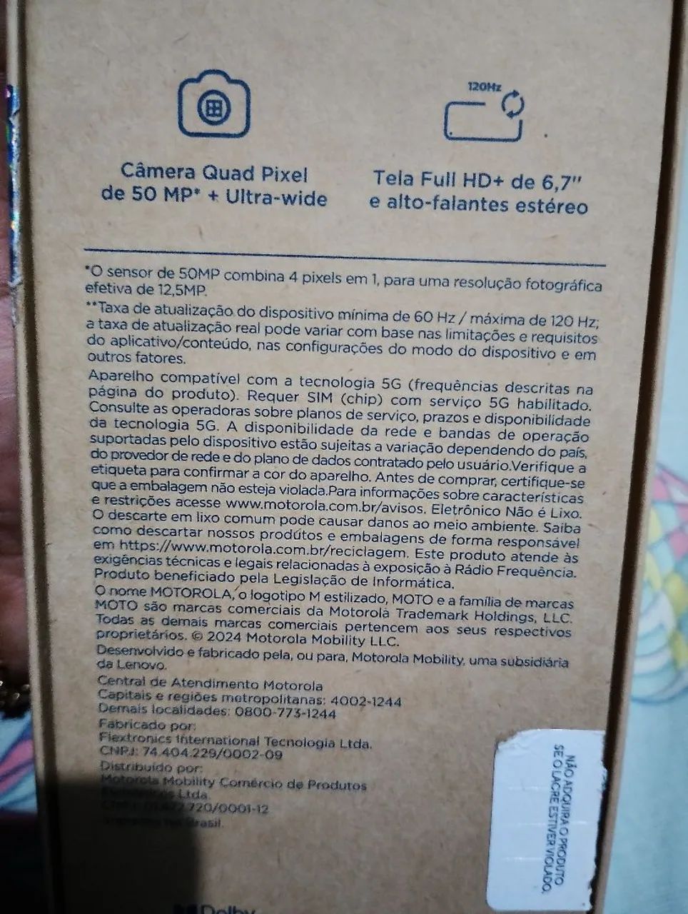 Celular moto G 35 troco por iPhone do volta - Foto 3