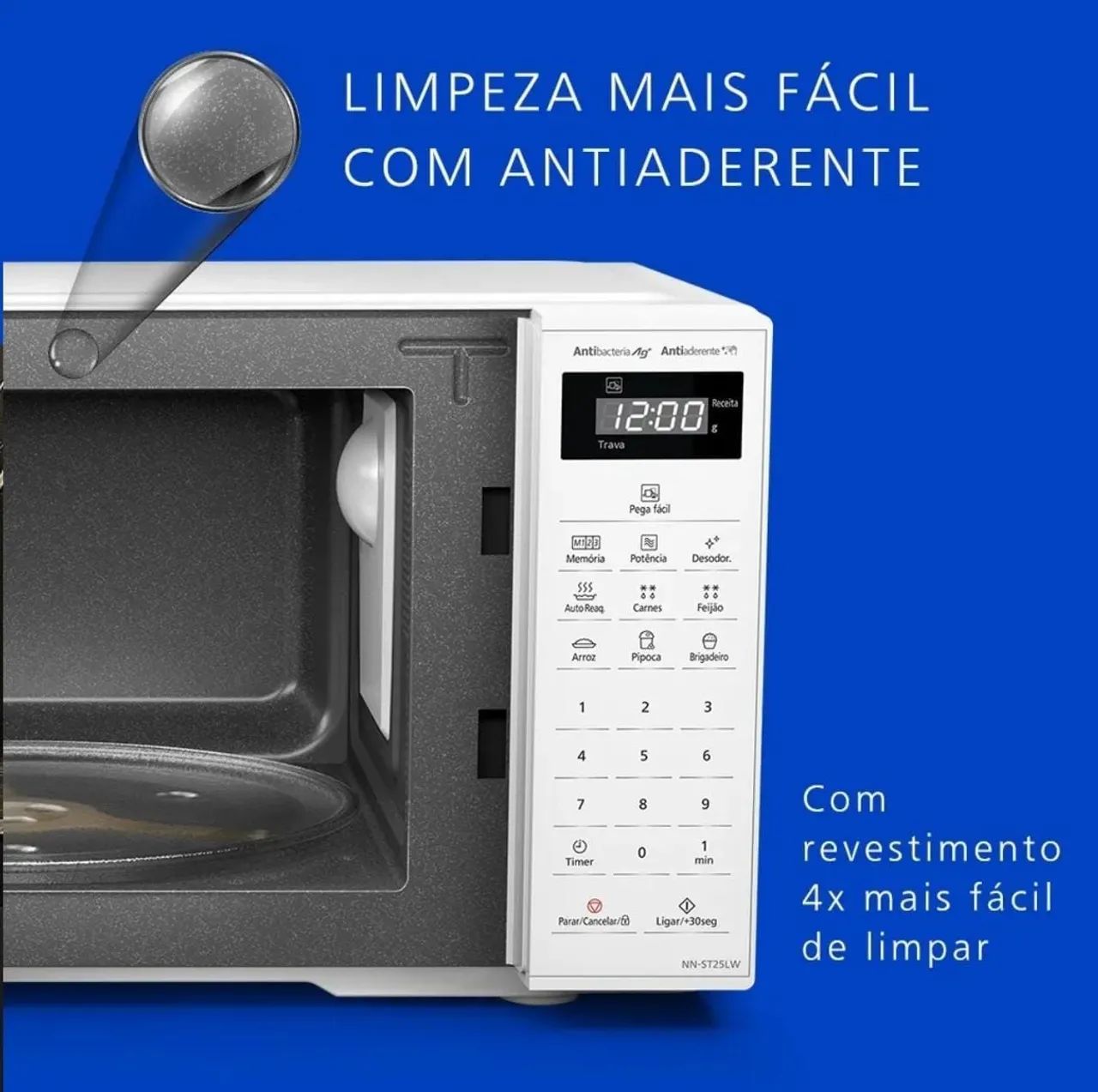 Microondas Panasonic semi novo  - Foto 3