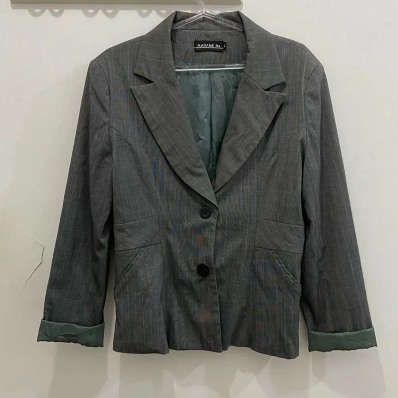 Blazer feminino grafite - Foto 3