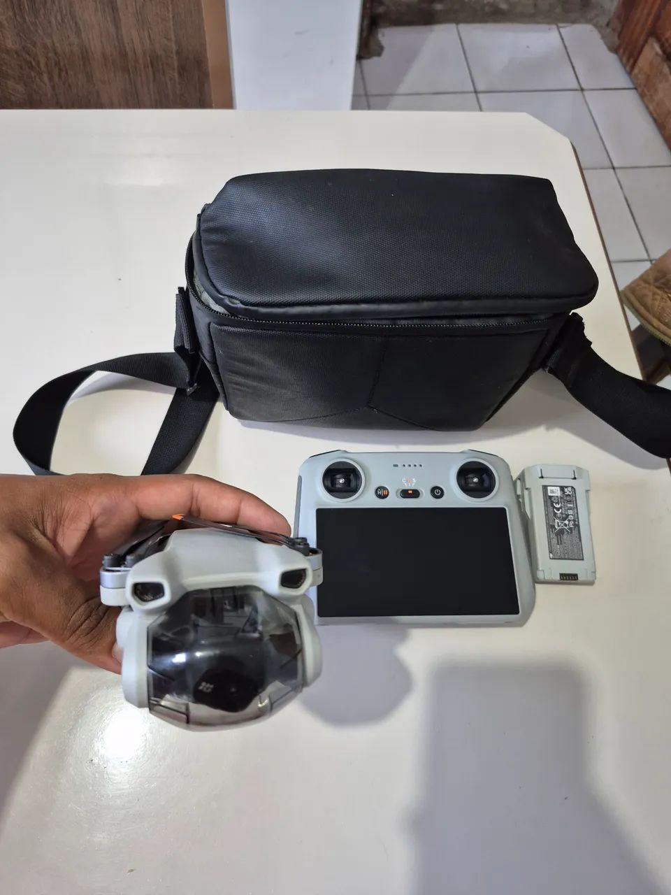 Drone dji mini 3 controle com tela