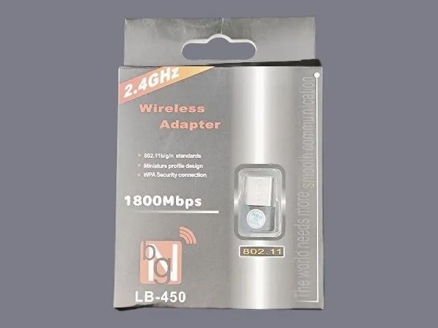Adaptador de Rede Wi-Fi USB Nano - PC e Notebook - Novo