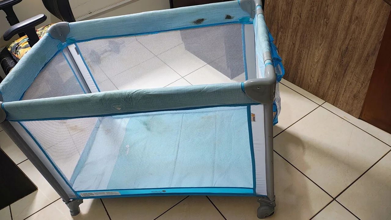 Chiqueirinho de bebê Safety cor azul usado - Foto 5