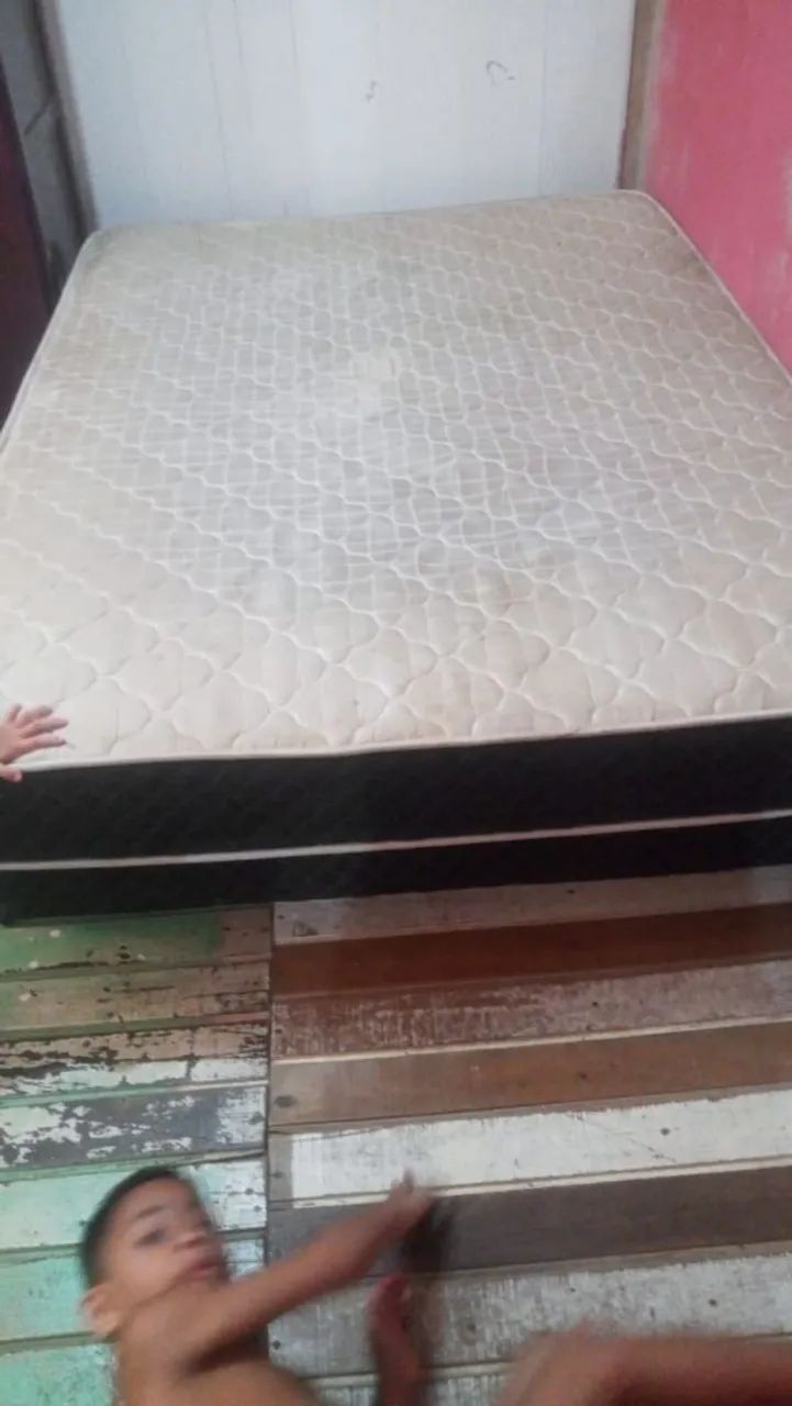 Cama sem pesinho,confortável 