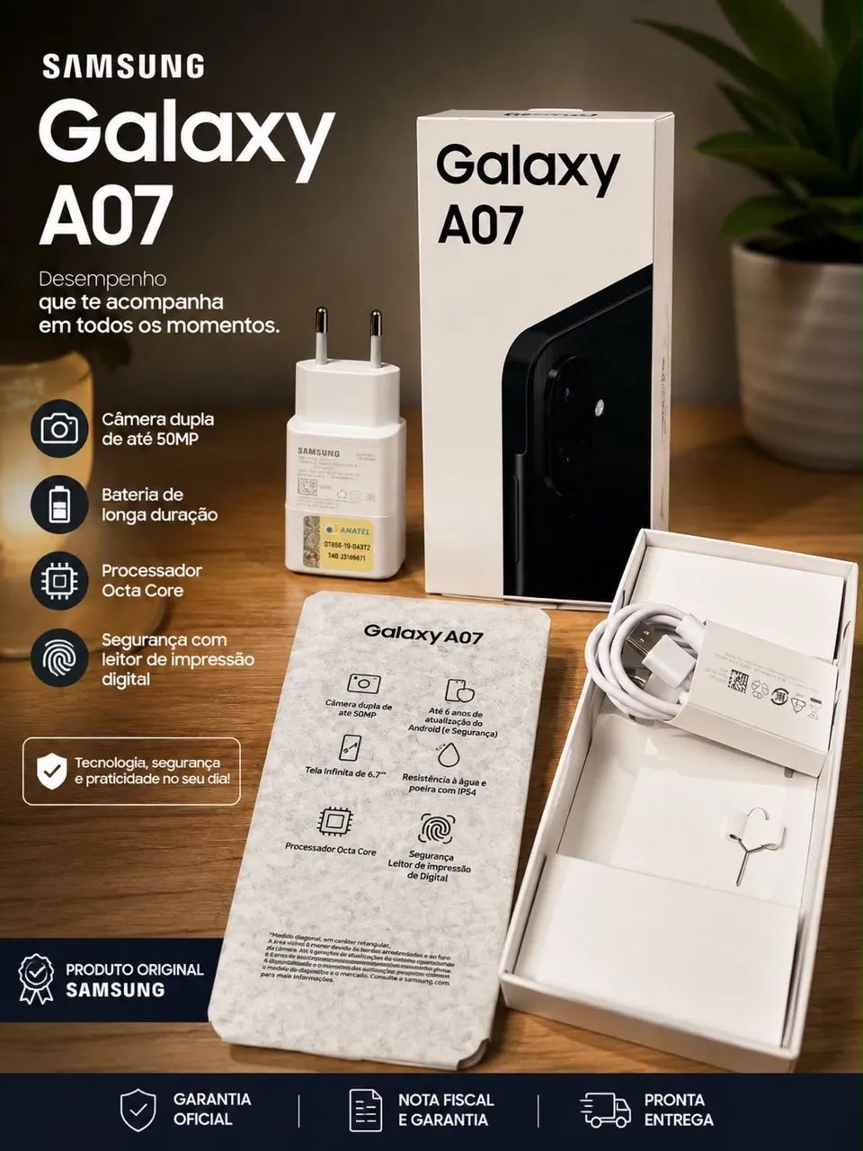 Vende-se Samsung A07 Novo  - Foto 2