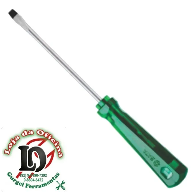 Chave fenda pvc 1/4x5 - SATA-ST61346 - Peças para carros, vans e