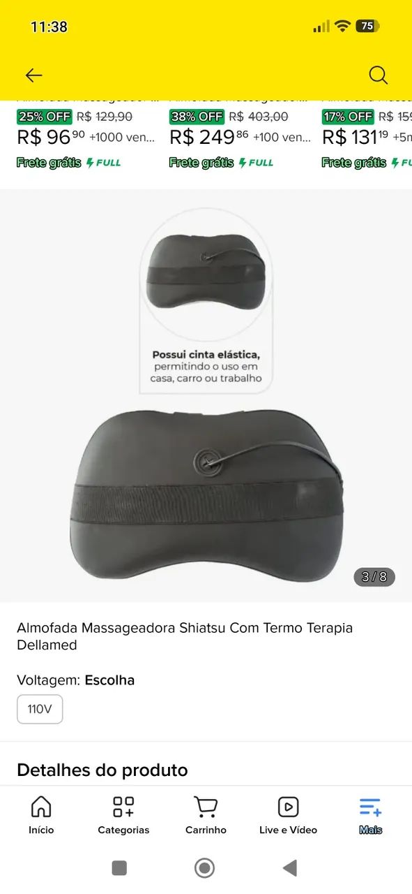 Almofada massageadora  - Foto 2