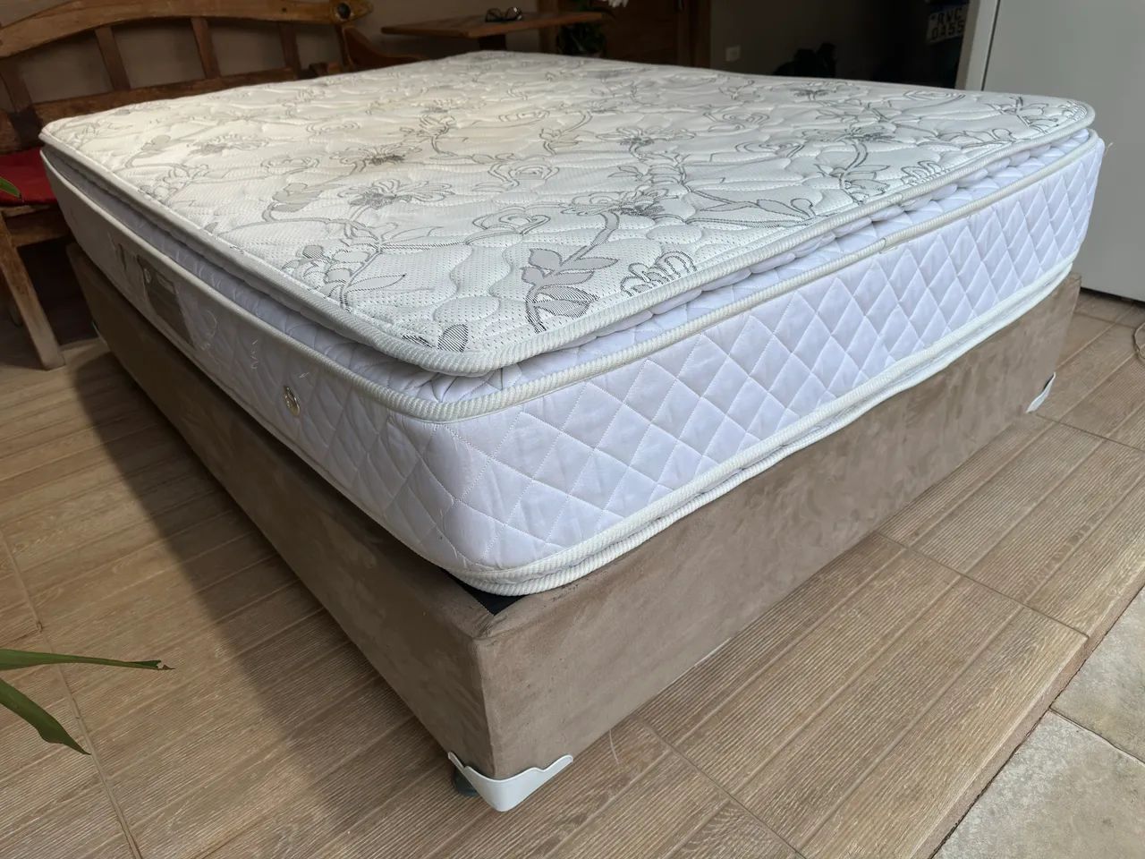 Cama Box Casal  Molas Ensacadas Individuais   - Foto 2