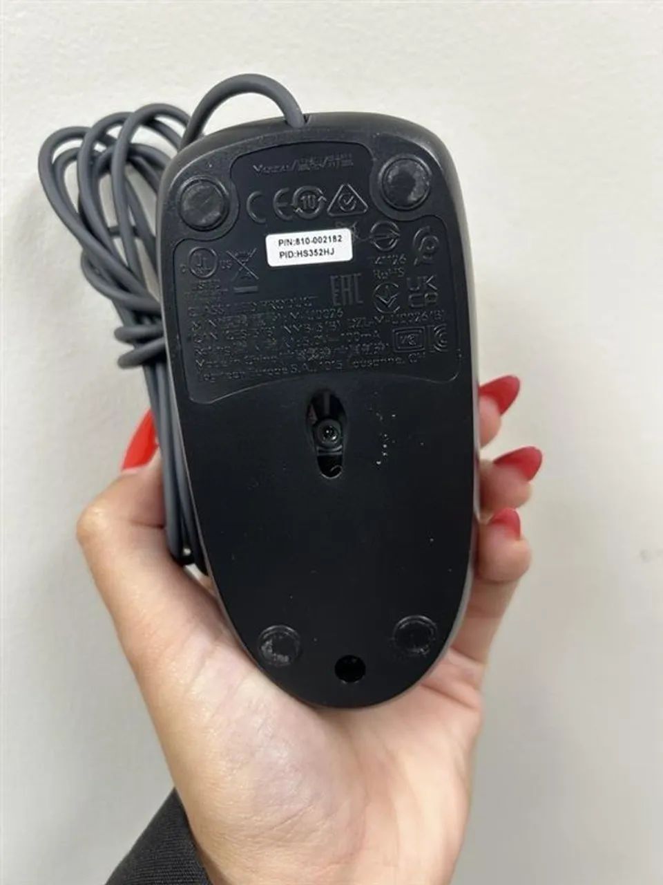 Mouse Logitech M100 com fio USB - Original - Foto 2