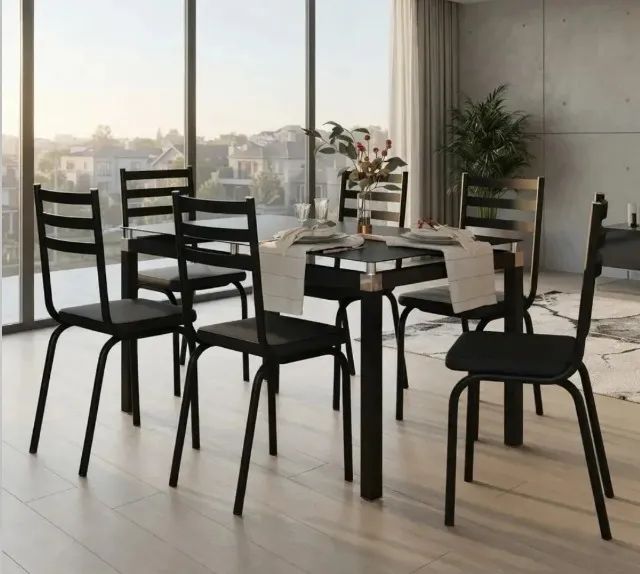 Mesa de jantar 6 lugares