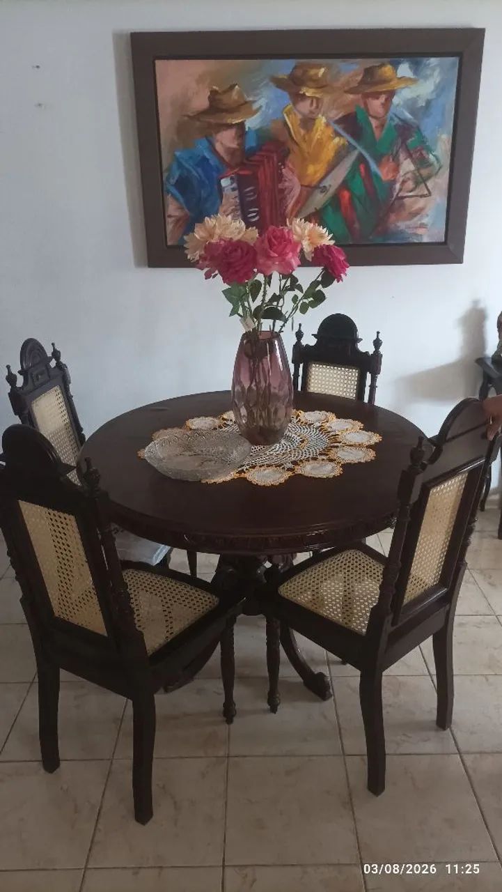 Mesa em madeira Nobre antiguidades  - Foto 2