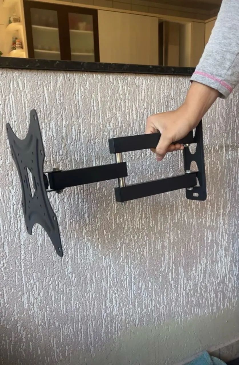 Suporte Articulado Universal de Parede para TVs 16-55 polegadas,Movimento completo - Foto 2