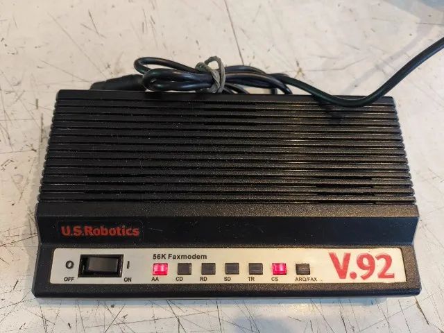 USRobotics 56K Faxmodem V.92 VSR5686 UMA RARIDADE  - Foto 2