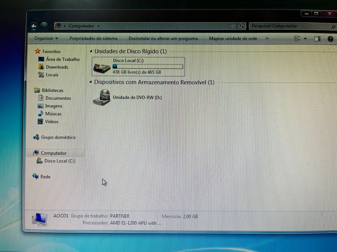 Pc aoc integrado barato 441992689275392001