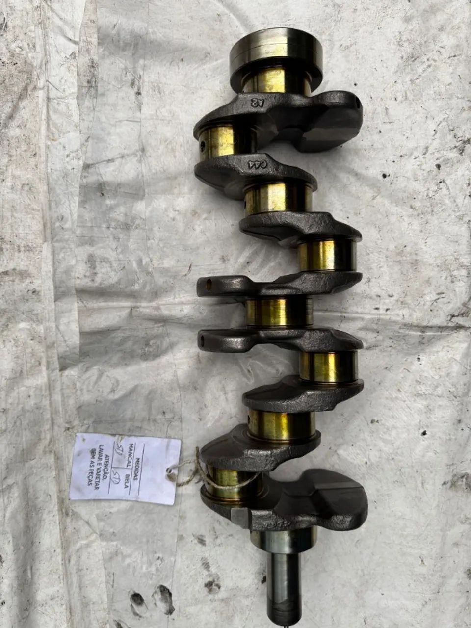 virabrequim std  hyundai hr 2,5/16v original 2013/2020