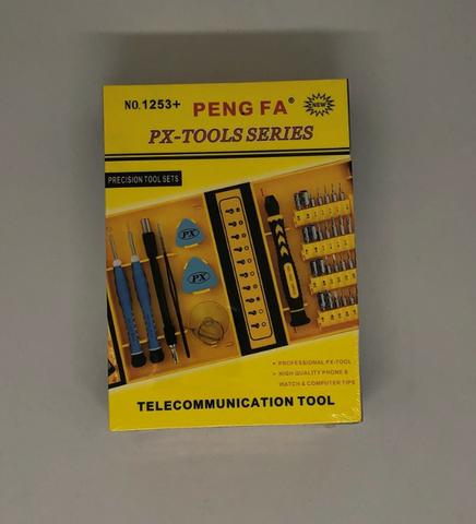 Kit Chaves de Precisão 38 Chaves PX Tools 1253+ Reparo Celular Tablet Notebook Novo