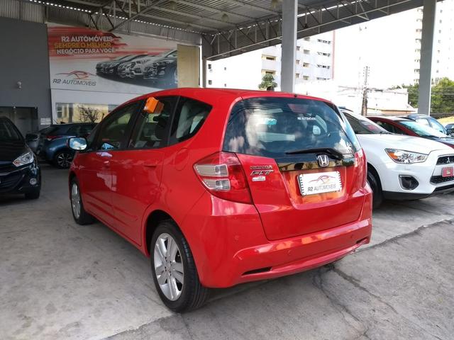 Honda 2014 Fit ex 1.5 Automatico Direcao Eletrica completo vermelho 2014 - Foto 6