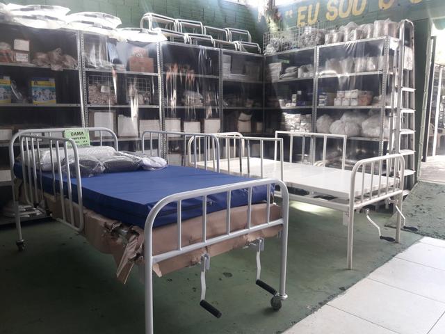 Cama hospitalar nova e usada