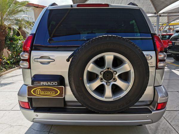 Toyota Land Cruiser Prado 2007/2008 4x4 3.0 Turbo (aut) Completa Prata Blindada - Foto 8