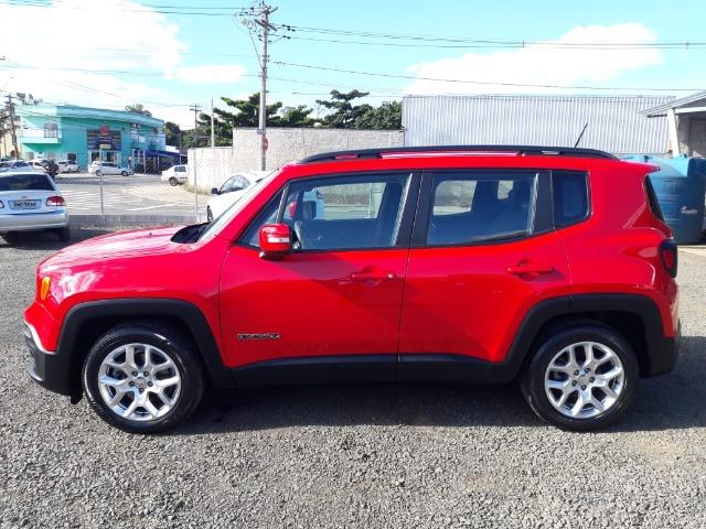 Renegate Longitude 1.8 Flex 4X2 Automatico 2016 Vermelho Completo Couro - Foto 5