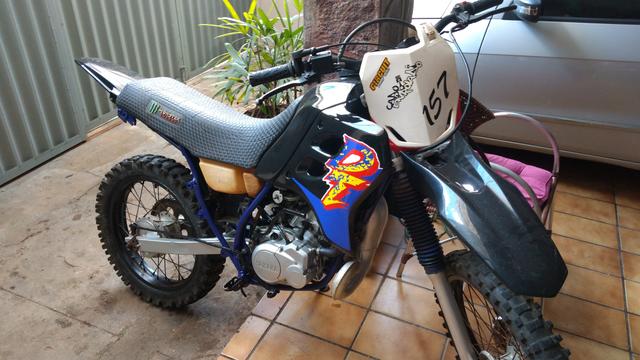 DT 200r trilha toda reformada