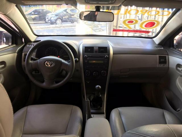 TOYOTA - Corolla XLI 1.8 08/09 Mecânico Blindado - Foto 5
