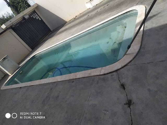 VENDO piscina 25 mil litros completa ou troco por PICAPE( SAVEIRO,MONTANA OU STRADA) - Foto 5