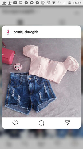 short jeans e cropped