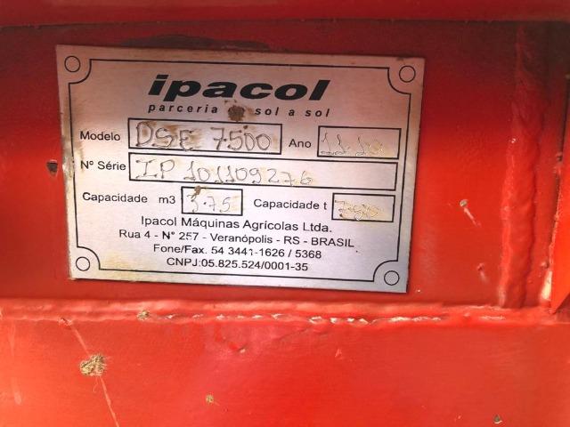 Adubadeira e Calcariadeira Ipacol Semi nova / 7,500 toneladas - Foto 5