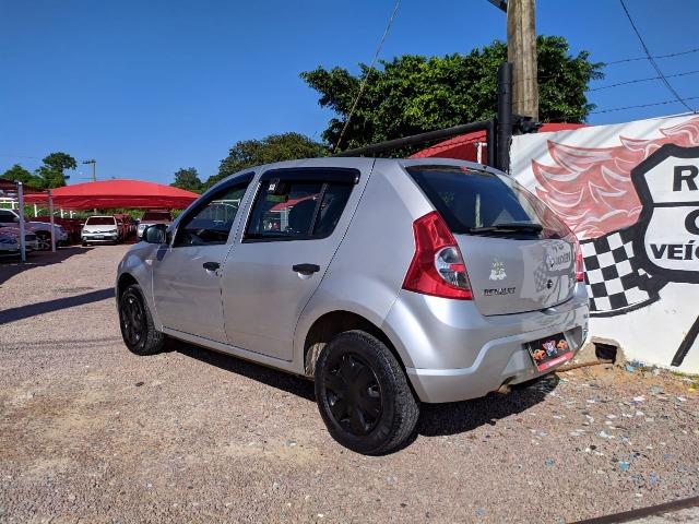 Sandero 1.0 Authentique Flex 4P Básico - 2011 - Foto 3