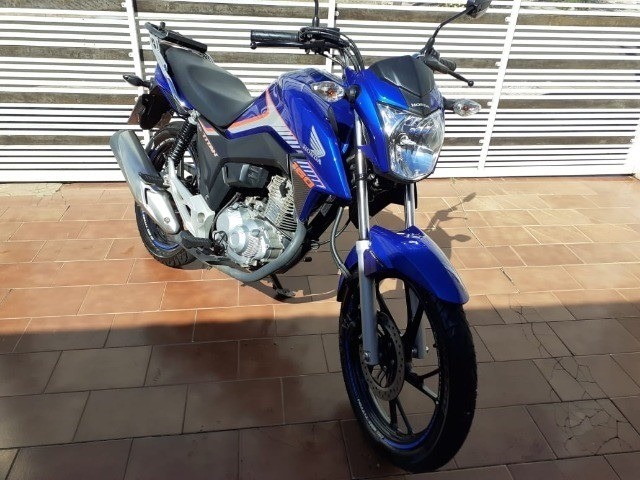 TITAN 160 AZUL PERFEITA KM BAIXO