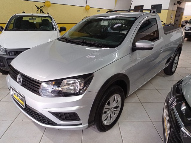 LINDA VW SAVEIRO TRENDLINE CS 2021 IMPECÁVEL!!