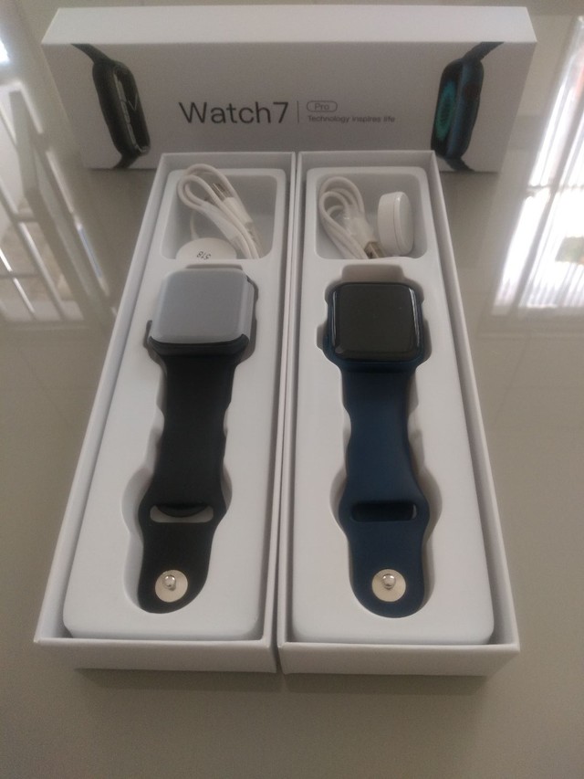 Smartwatch iwo w27 pro nfc série 7 44mm