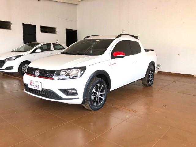 VOLKSWAGEN SAVEIRO PEPPER 1.6 CABINE DUPLA, 2018, CARRO EXTRA.