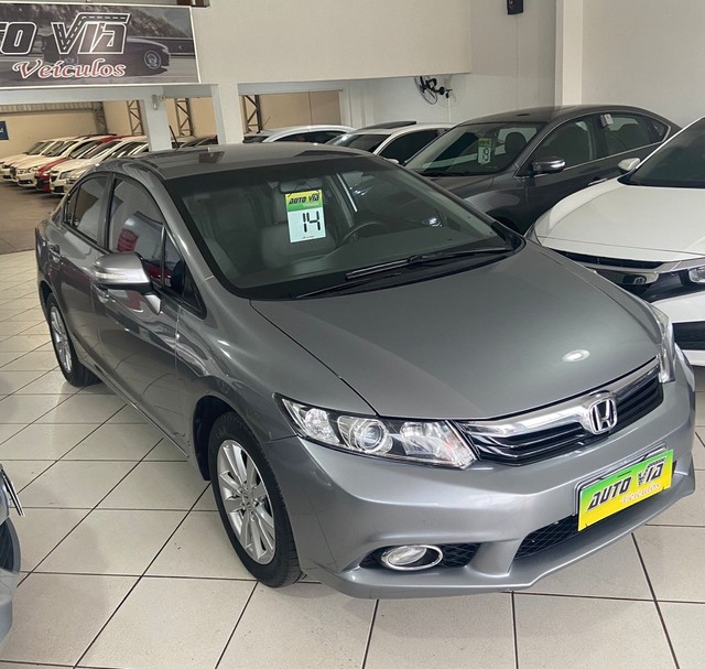 HONDA/CIVIC 2.0 LXR ANO 2014 AUTOMÁTICO