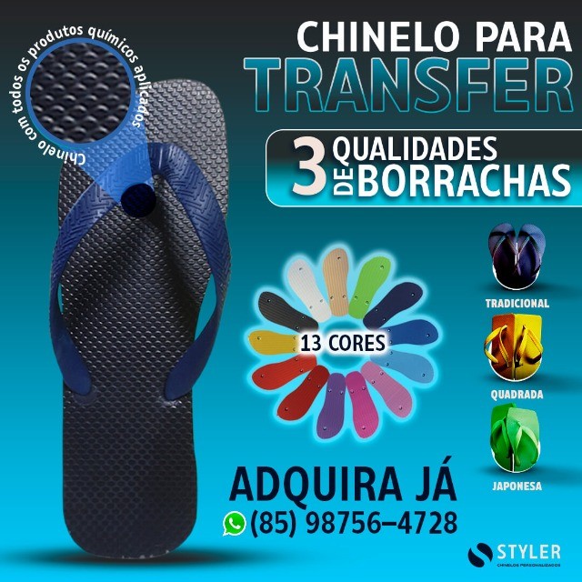 Chinelo Para Transfer
