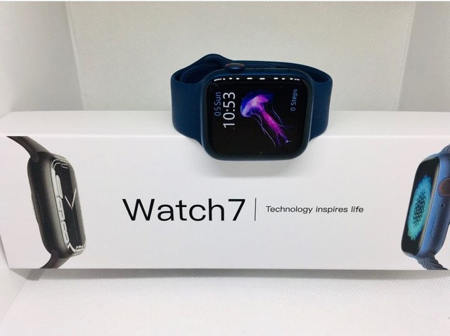 Smartwatch W27 Pró séries 7 ENTREGA SEM TAXA em Goiânia - Foto 4
