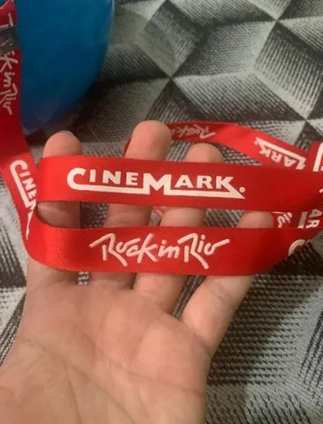 Balde de Pipoca Cinemark Rock in Rio Exclusivo Original - Foto 2